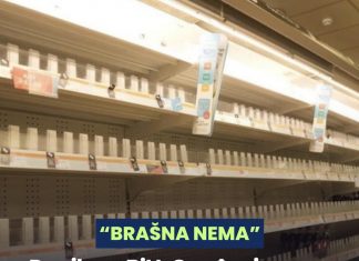 Panika u BiH: Građani prazne police, kupuje se i preko granice