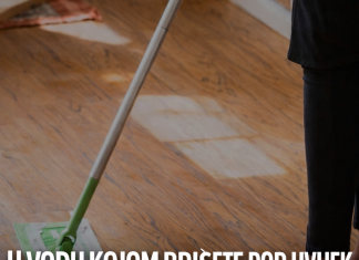 U vodu kojom brišete pod uvijek dodajte samo mrvicu ovog praha, cijela kuća će danima predivno mirisati