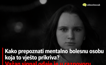 Kako prepoznati mentalno bolesnu osobu koja to vješto prikriva? Važan signal odaje je u razgovoru