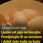 Ljuske od jaja ne bacajte: Pomiješajte ih sa sirćetom i napravite korisnu smjesu za dom
