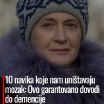 10 navika koje nam uništavaju mozak: Ovo garantovano dovodi do demencije