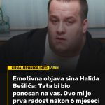 Emotivna objava sina Halida Bešlića: Tata bi bio ponosan na vas. Ovo mi je prva radost nakon 6 mjeseci