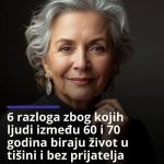 6 razloga zbog kojih ljudi između 60 i 70 godina biraju život u tišini i bez prijatelja