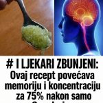 I LJEKARI ZBUNJENI: Ovaj recept povećava memoriju i koncentraciju za 75% nakon samo 2 sedmice