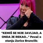 Poznati pjevač progovorio o zdravlju Zorice Brunclik: IMALA JE….