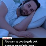 Ako vam se ovo događa dok spavate, moguće je da vam prijeti infarkt