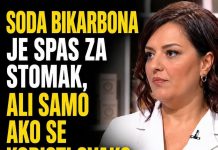 SODA BIKARBONA JE SPAS ZA STOMAK, ALI SAMO AKO SE KORISTI OVAKO