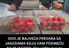 OVO JE NAJVEĆA PREVARA SA JAGODAMA KOJU VAM PODMEĆU NA PIJACAMA: Ako vidite ovo na dnu gajbice, bežite od te tezge