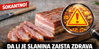NAPOKON OTKRIVENO DA LI JE SLANINA ZAISTA ZDRAVA I DA LI SE OD NJE DOBIJA HOLESTEROL