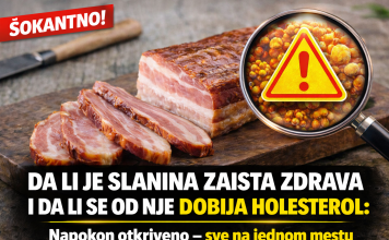 NAPOKON OTKRIVENO DA LI JE SLANINA ZAISTA ZDRAVA I DA LI SE OD NJE DOBIJA HOLESTEROL