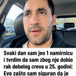 “Svaki dan sam jeo 1 namirnicu i tvrdim da sam zbog nje dobio rak debelog creva u 25. godini: Evo zašto sam siguran da je to uzrok bolesti”