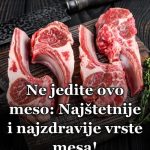 Ne jedite ovo meso: Ovo je lista najštetnije i najzdravije vrste mesa!