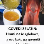 GOVEĐI ŽELATIN: Hrani naše zglobove, a evo kako ga spremiti i koristiti