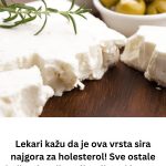 Lekari kažu da je ova vrsta sira najgora za holesterol! Sve ostale jedite do mile volje, ali ovaj je smrt