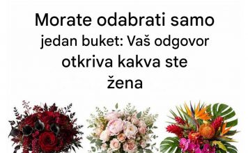 Odaberite jedan buket cvijeća: Ono što prvo privuče vašu pažnju može otkriti nešto zanimljivo o vašoj ličnosti