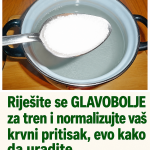 Riješite se GLAVOBOLJE za tren i normalizujte vaš krvni pritisak, evo kako da uradite