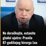 Ne doručkujte, ostanite gladni ujutru: Savjet 87-godišnjeg hirurga Lea Bokerije
