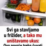 Svi ga stavljamo u frižider, a tako mu uništavamo ukus: Ovo povrće treba čuvati na drugom mjestu