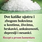 DVE KAŠIKE OVOG MINERALA UJUTRO I RECITE ZBOGOM BOLOVIMA U KOSTIMA