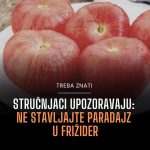 Stručnjaci upozoravaju: Ne stavljajte paradajz u frižider