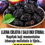LIJENA CRIJEVA I SALO OKO STRUKA: Napitak koji momentalno izbacuje nečistoće iz tijela… RECEPT!