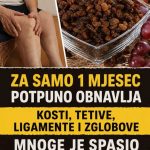 Za samo 1 mjesec potpuno obnavlja kosti, tetive, ligamente i zglobove MNOGE JE SPASIO OVAJ RECEPT!
