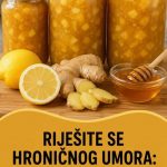 RIJEŠITE SE HRONIČNOG UMORA: Mješavina limuna, đumbira i meda