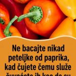 Ne bacajte nikad peteljke od paprika, kad čujete čemu služe čuvaćete ih kao da su od zlata!