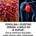 POVOLJNA I IZUZETNO ZDRAVA, A MALO KO JE KUPUJE : Ovo je namirnica broj jedan protiv srčanog udara, hipertenzije, moždanog i holesterola!