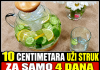 10 centimetara uži struk za samo 4 dana! Potreban je samo limun i krastavac..(RECEPT)