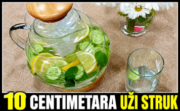 10 centimetara uži struk za samo 4 dana! Potreban je samo limun i krastavac..(RECEPT)