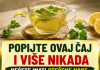 Ovaj čaj me spasio – Popijte ovaj čaj i više nikada nećete imati otečene noge, zglobove ili stopala!