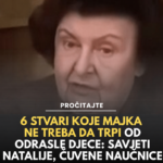6 stvari koje majka ne treba da trpi od odrasle djece: Savjeti Natalije, čuvene naučnice
