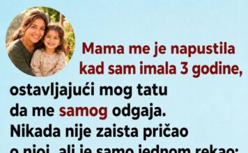 Godinama sam krivila majku što me je napustila, a onda sam otkrila očevu tajnu koja je promenila sve