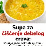 Supa za čišćenje debelog creva: Rusi je jedu odmah ujutru i u roku od 40 minuta dolazi do potpunog pražnjenja creva