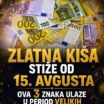 Zlatna kiša stiže od 15. avgusta: Ova 3 znaka ulaze u period velikih finansijskih prilika