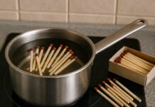 Naše bake su stavljale ŠIBICE u šerpu s vodom: Evo zašto i mi to trebamo uraditi