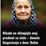 Nemojte sklanjati ovaj predmet sa stola! Donjet će blagostanje u vaš dom