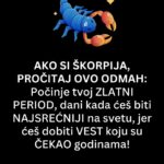 AKO SI ŠKORPIJA, PROČITAJ OVO ODMAH: Počinje tvoj ZLATNI PERIOD, dani kada ćeš biti NAJSREĆNIJI na svetu, jer ćeš dobiti VEST koju su ČEKAO godinama!