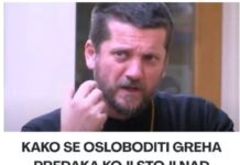 KAKO SE OSLOBODITI GREHA PREDAKA KOJI STOJI NAD GLAVOM PORODICE? Otac Gojko Perović daje precizno uputstvo
