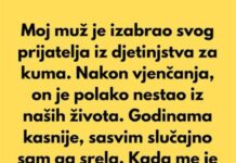 Moj muž je izabrao svog prijatelja iz djetinjstva za kuma…