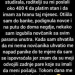 Prije dvije godine, dok sam studirala
