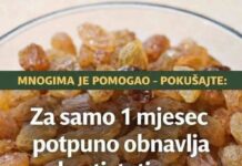 MNOGIMA JE POMOGAO – PROBAJTE: Za Samo 1 Mjesec Potpuno Obnovlja Kosti, Tetive, Ligamente, Zglobove…