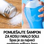 POMIJEŠAJTE ŠAMPON ZA KOSU I MALO SOLI: Spas je za najveći problem svih žena