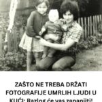 ZAŠTO NE TREBA DRŽATI FOTOGRAFIJE UMRLIH LJUDI U KUĆI Razlog će vas zapanjiti!
