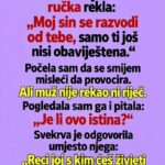 Svekrva mi je usred ručka rekla da se njen sin razvodi od mene