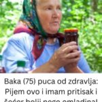 Baka puca od zdravlja: Pijem ovaj napitak i imam pritisak i šećer bolji nego omladina! (RECEPT)