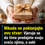 Nikada ne poklanjajte ovu stvar: Vjeruje se da time predajete svoju sreću njima, a sebi siromaštvo