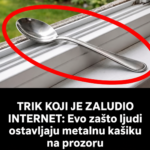TRIK KOJI JE ZALUDIO INTERNET: Evo zašto ljudi ostavljaju metalnu kašiku na prozoru