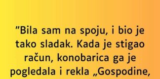 “Bila sam na spoju, i bio je tako sladak ali…”